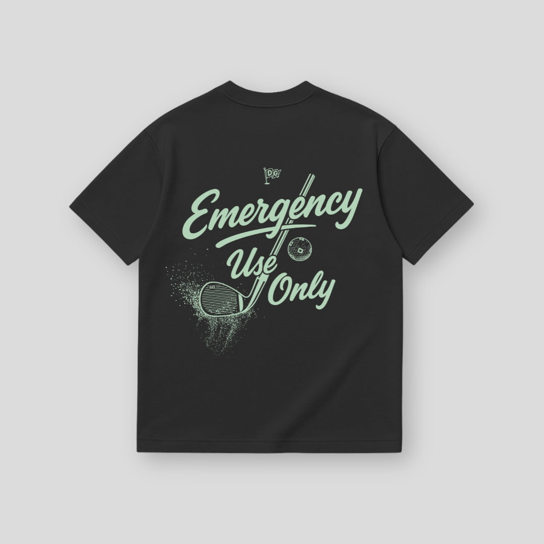 Emergency Use Only T-Shirt Black