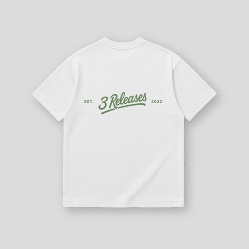 3 Releases T-Shirt White